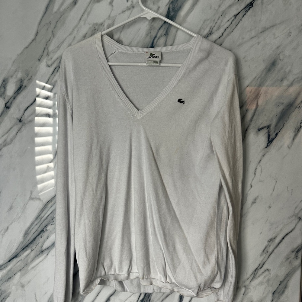 Lacoste 3/4 sleeve sweater